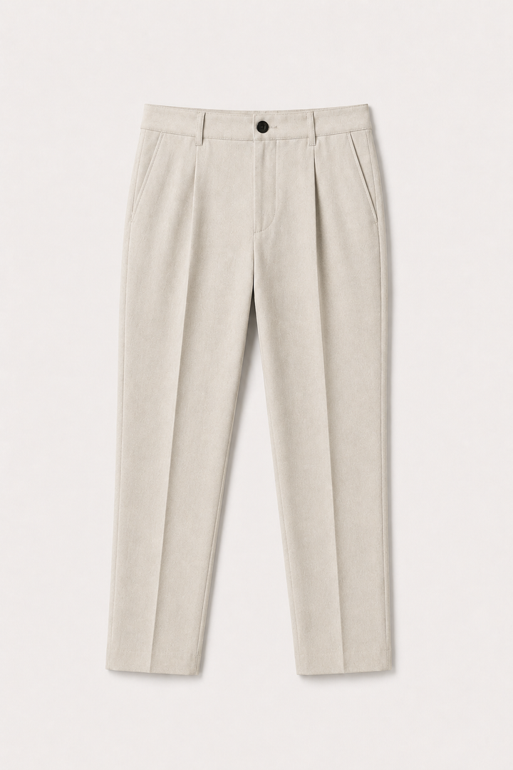 Tailored Cotton Trousers