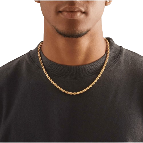 Mantiago Rope Necklace 3MM