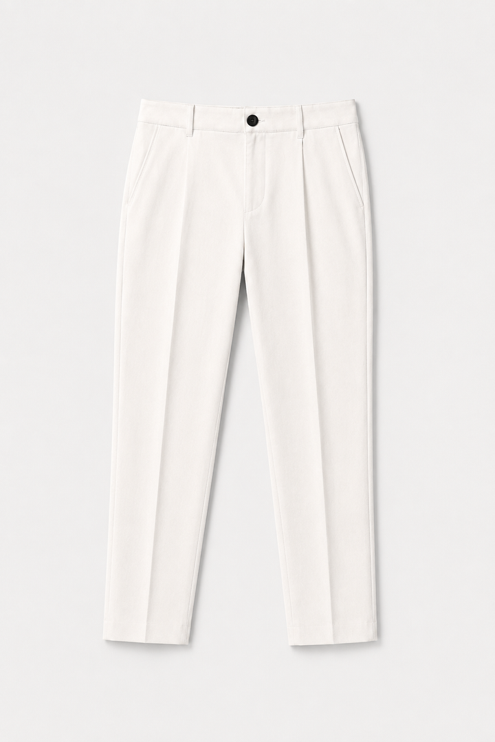 Tailored Cotton Trousers